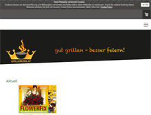 Tablet Screenshot of grillerking.at